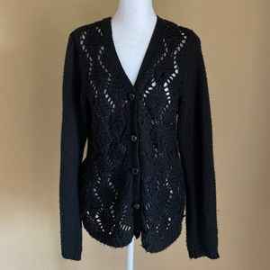 Black Acrylic Vest feels like woolen vest